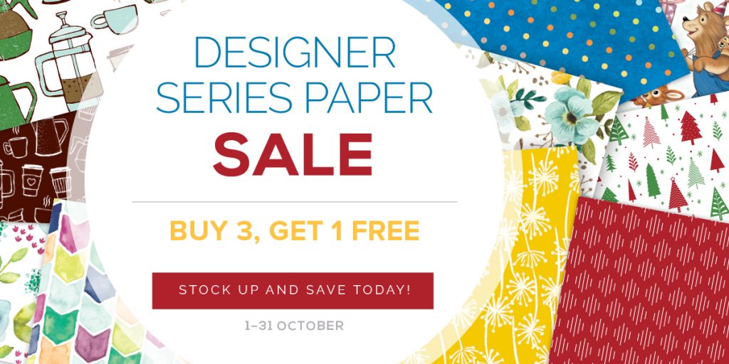 Stampin' Up! Designer Series Paper Sale 