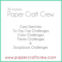 Play along the Paper Craft Crew Challenges with different themes weekly
