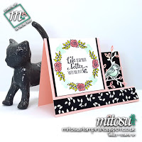 Stampin' Up! Petal Palette & Lots of Lavender SU Side Stepper Card Idea order craft products from Mitosu Crafts UK Online Shop