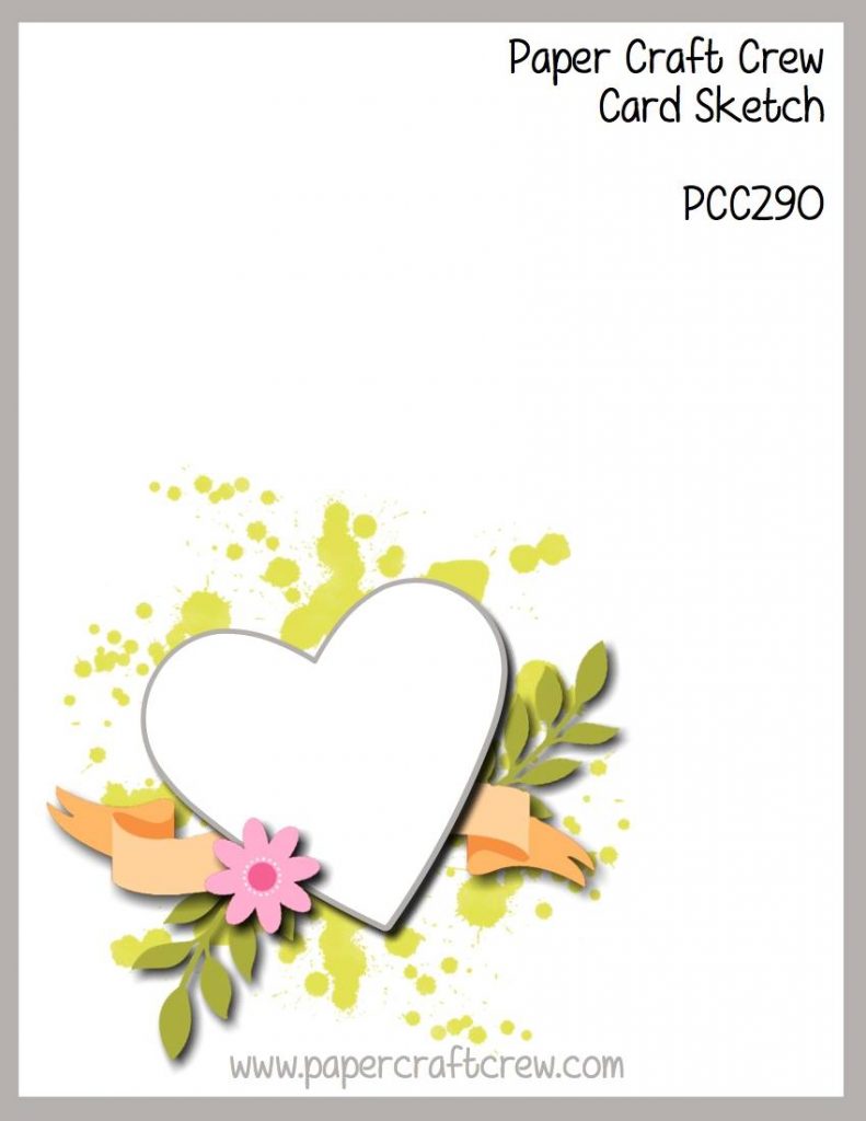 Paper Craft Crew Card Sketch Challenge #PCC290 from Mitosu Crafts UK Online Shop