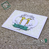 Stampin' Up! Animal Outing with Blended Seasons Bundle Card Idea. Order supplies from Mitosu Crafts UK Online Shop