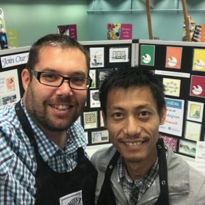 Barry & Jay from Mitosu Crafts UK, Independent Stampin' Up! Demonstrators