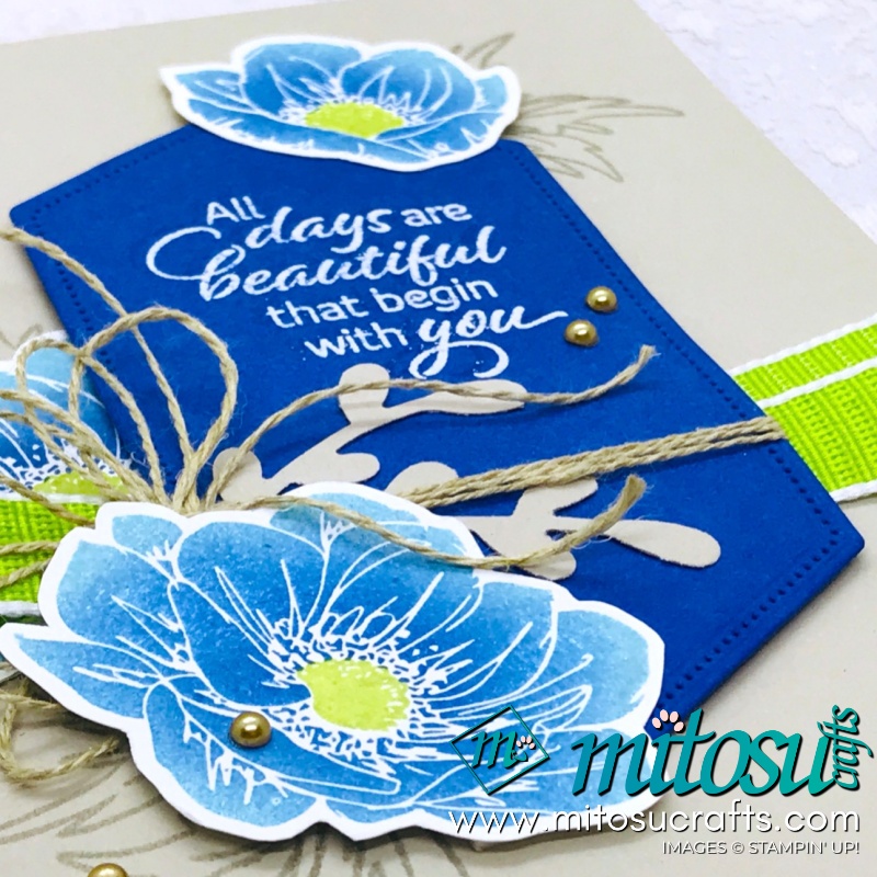 Floral Essence Stampin' Up! Card. Order Papercraft Products Online from Mitosu Crafts 24/7