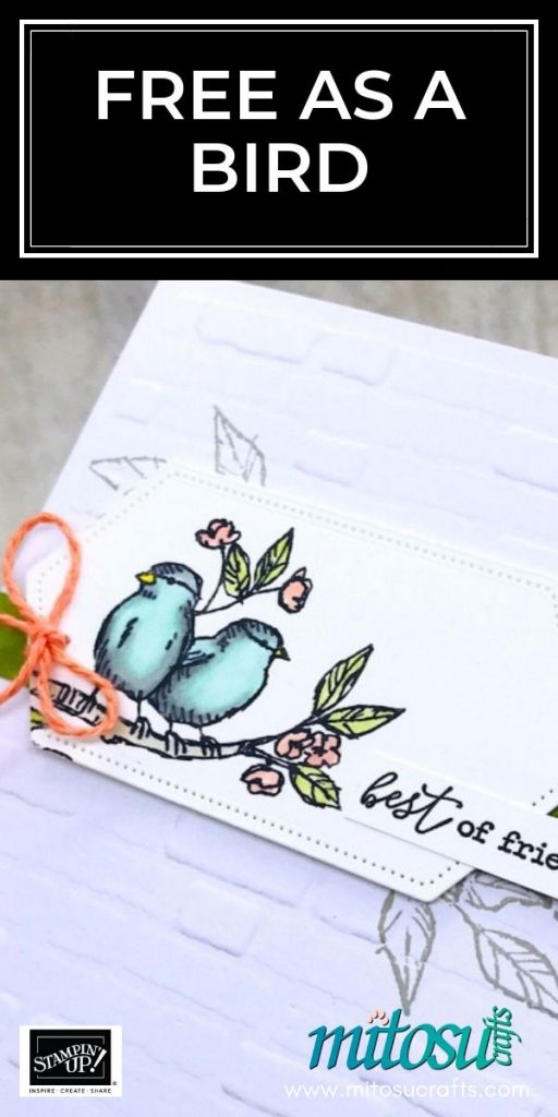 Free As A Bird by Stampin' Up! order online from Mitosu Crafts 24/7