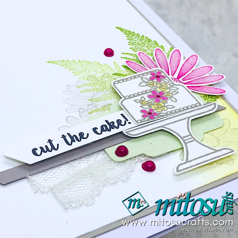 Piece of Cake Stampin' Up! Card Idea for Stamp Review Crew from Mitosu Crafts