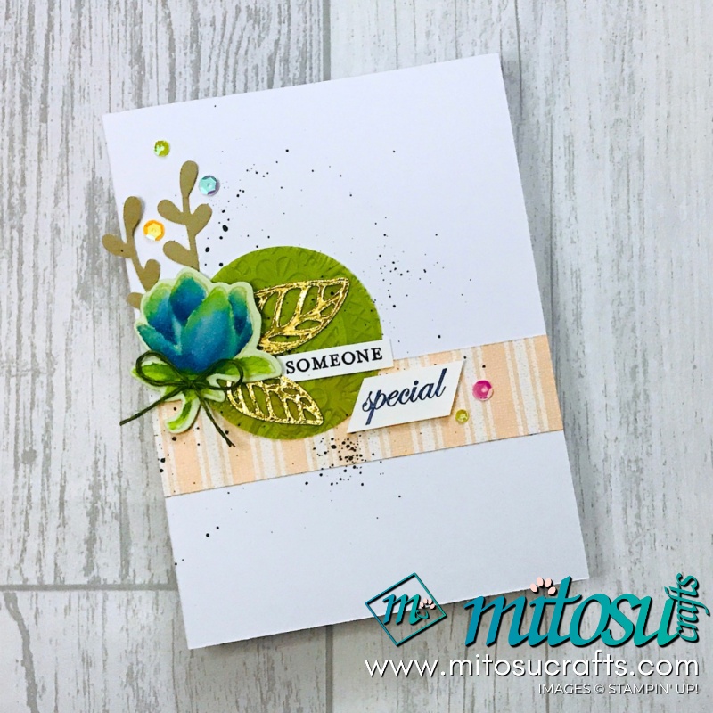 Good Morning Magnolia Card Stampin' Up! for Paper Crart Crew from Mitosu Crafts