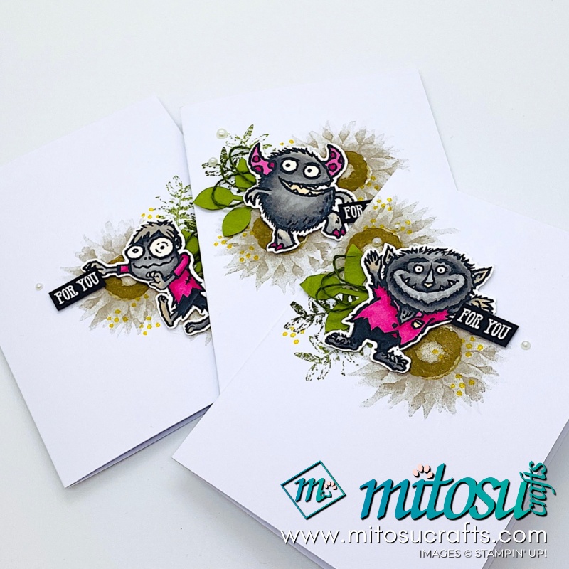 Boo To You Stampin Up! Card Ideas for Paper Craft Crew from Mitosu Crafts