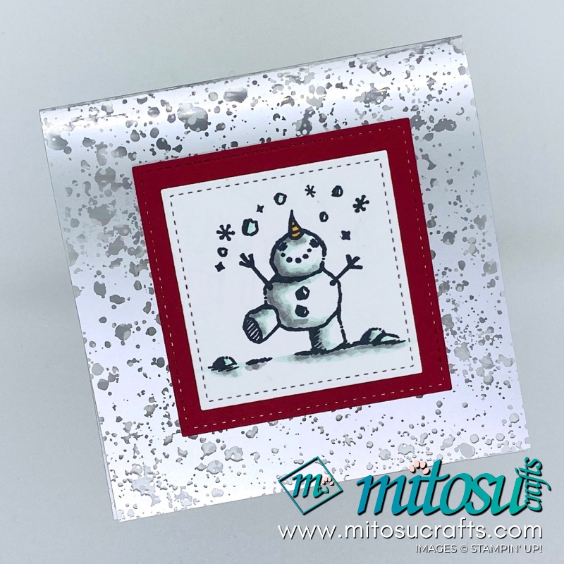 Let It Snow Stampin Up! Snowman Season Projects for The Gentlemen Crafters Inspiration Hop from Mitosu Crafts
