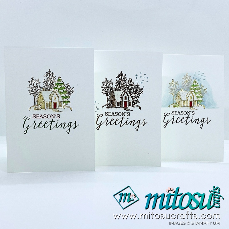 Still Scenes Stampin Up! Card Ideas for Stamp Review Crew from Mitosu Crafts