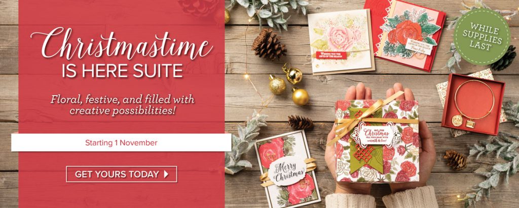 Christmastime Is Here Stampin' Up! Product Medley from Mitosu Crafts