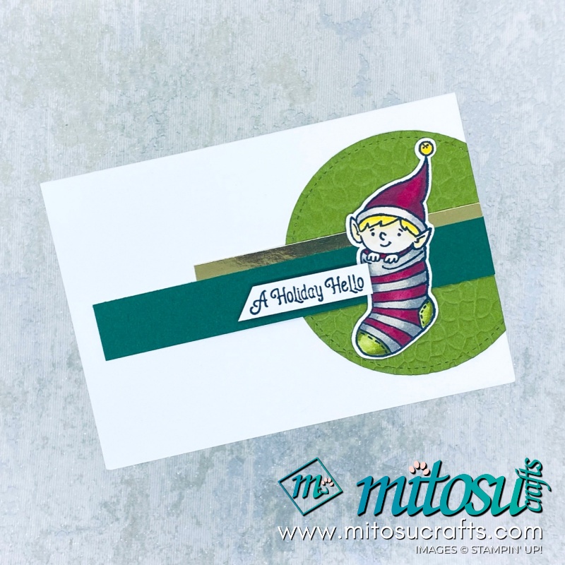 #Elfie Pop Up Card Holder for Creating Kindness Blog Hop from Mitosu Crafts