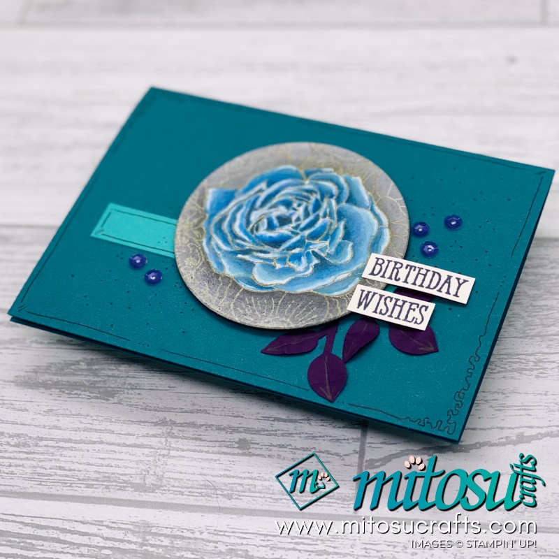 Breathtaking Bouquet Stampin Up Card Project Inspiration for Paper Craft Crew Challenge from Mitosu Crafts