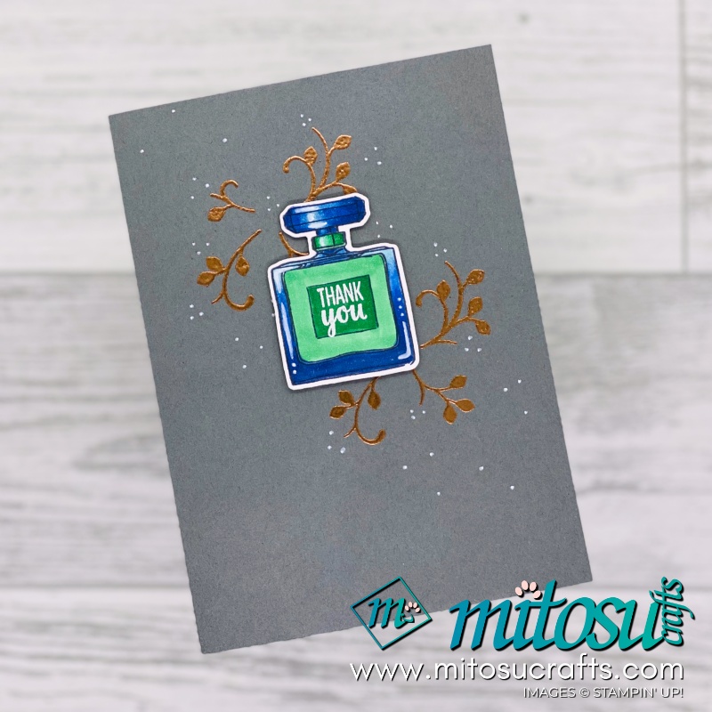 Stampin Up Dressed To Impress Card Idea for Stamp Review Crew. Order cardmaking products online from Mitosu Crafts UK