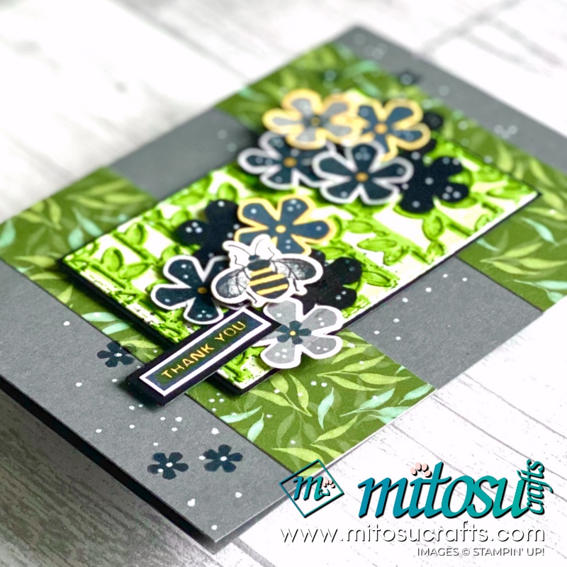 Stampin Up Thoughtful Blooms for The Spot Creative Challenge Inspiration from Mitosu Crafts UK