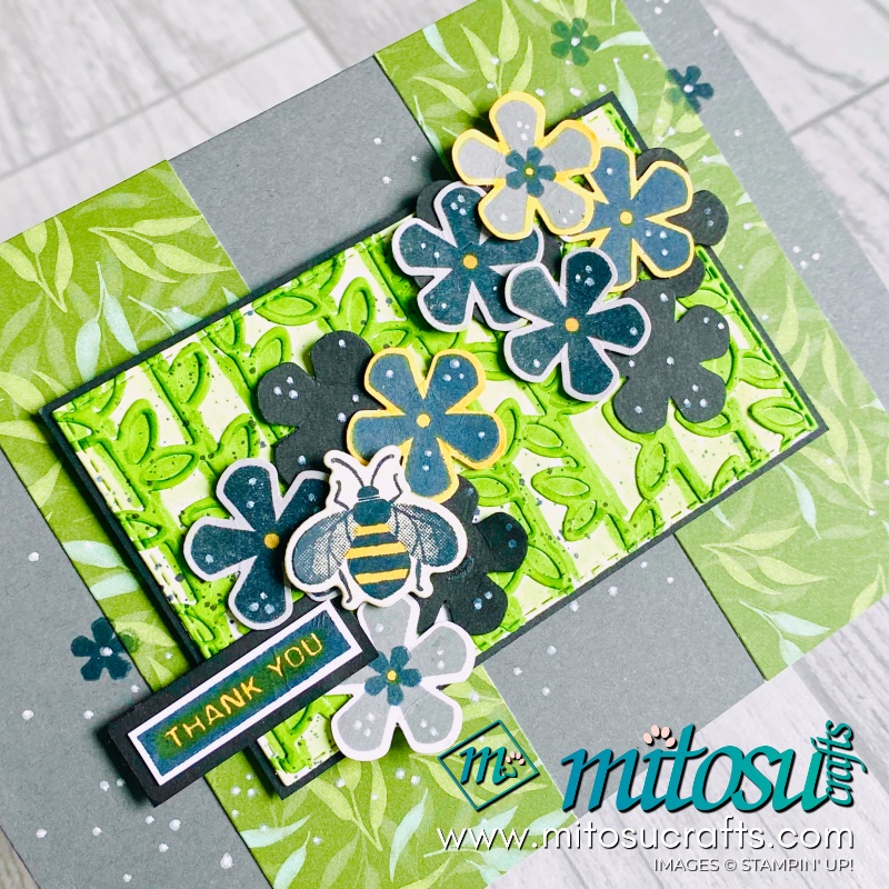 Stampin Up Thoughtful Blooms for The Spot Creative Challenge Inspiration from Mitosu Crafts UK