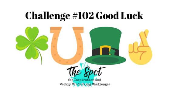 The Spot Creative Challenge #thespotchallenge101 Good Luck & Encouragement Theme Inspiration from Mitosu Crafts UK