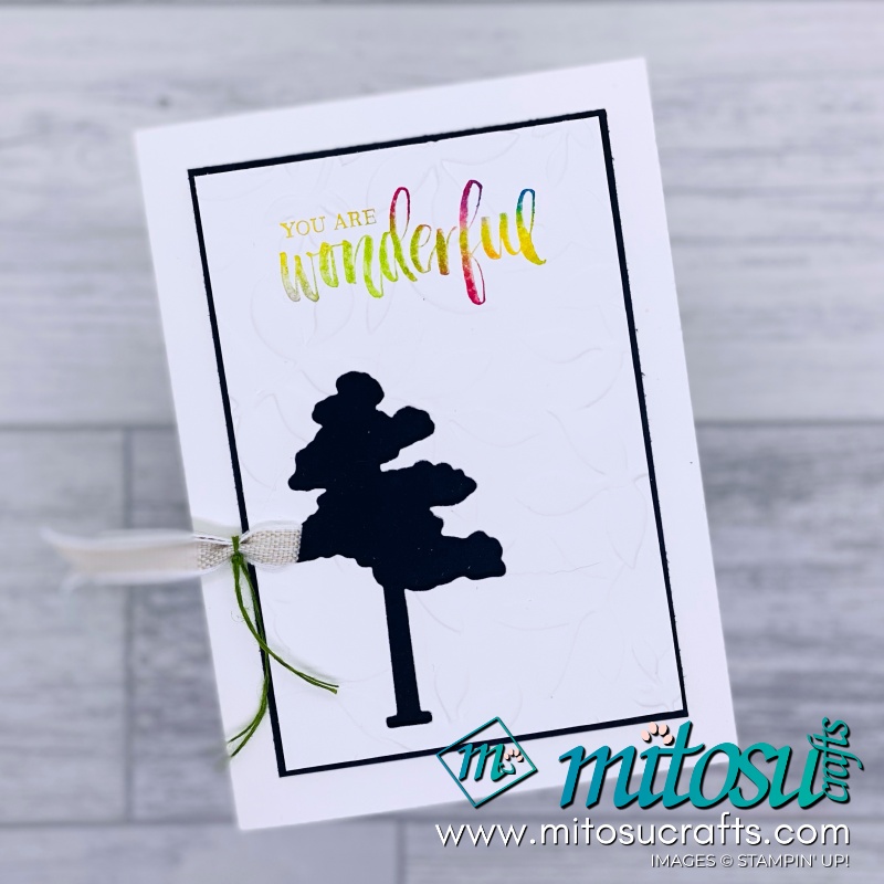 Rooted in Nature Baby Wipe/Swipe Technique from Mitosu Crafts