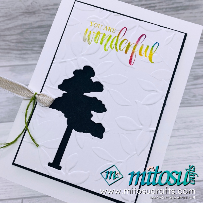 Rooted in Nature Baby Wipe/Swipe Technique from Mitosu Crafts
