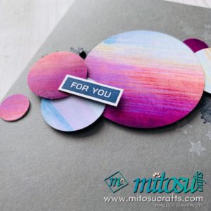 Stampin Up Cardmaking Ideas with Baby Wipe Swipe Technique from Jay Soriano. Order SU card making punches from Mitosu Crafts UK 24/7