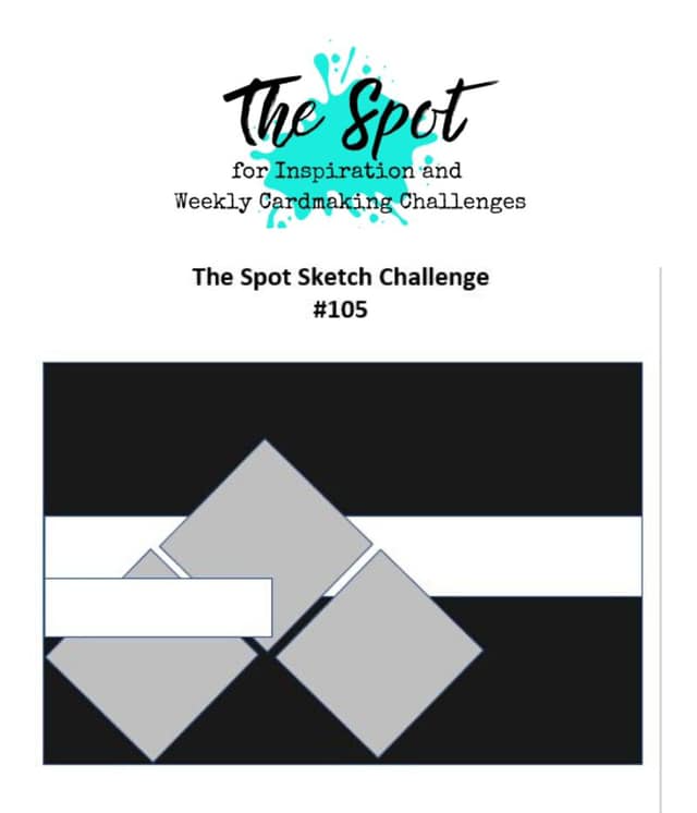 The Spot Card Sketch Challenge Inspiration from Mitosu Crafts UK