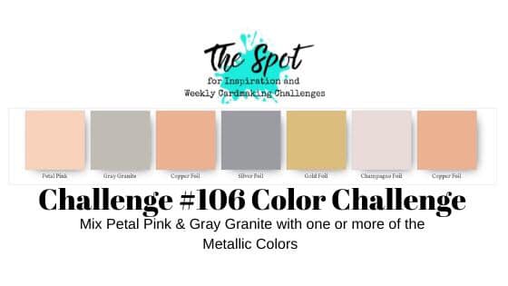 The Spot Creative Challenge #thespot106 Colour Inspiration from Mitosu Crafts UK