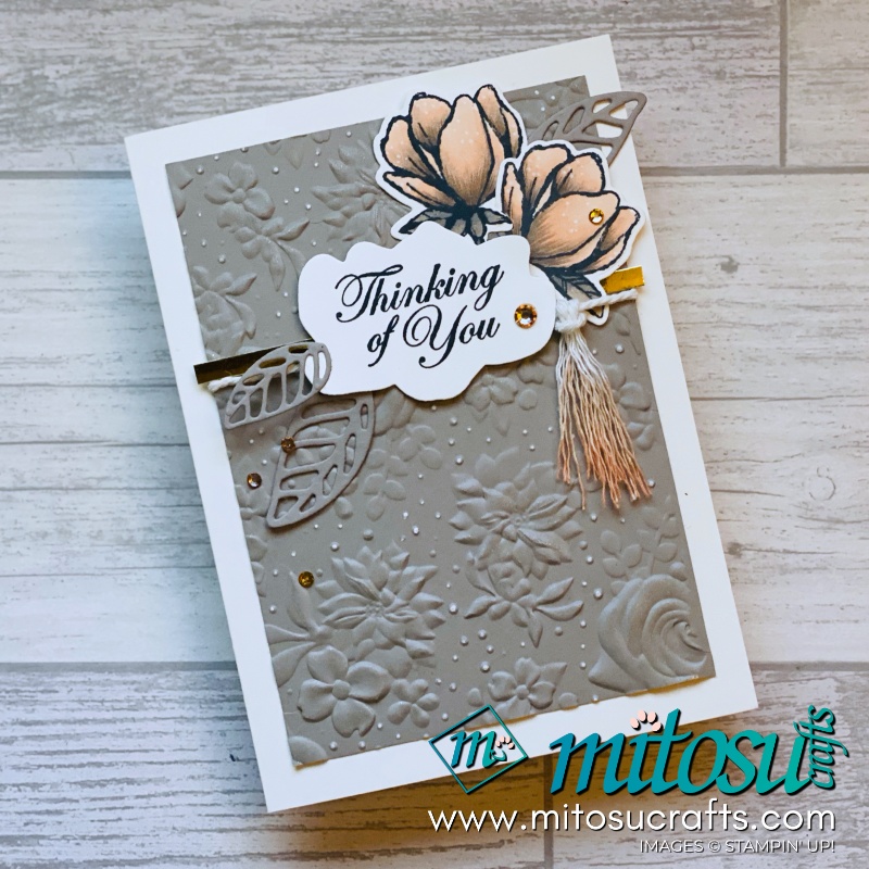 Thinking of You Good Morning Magnolia Stampin Up Card Idea from Mitosu Crafts UK