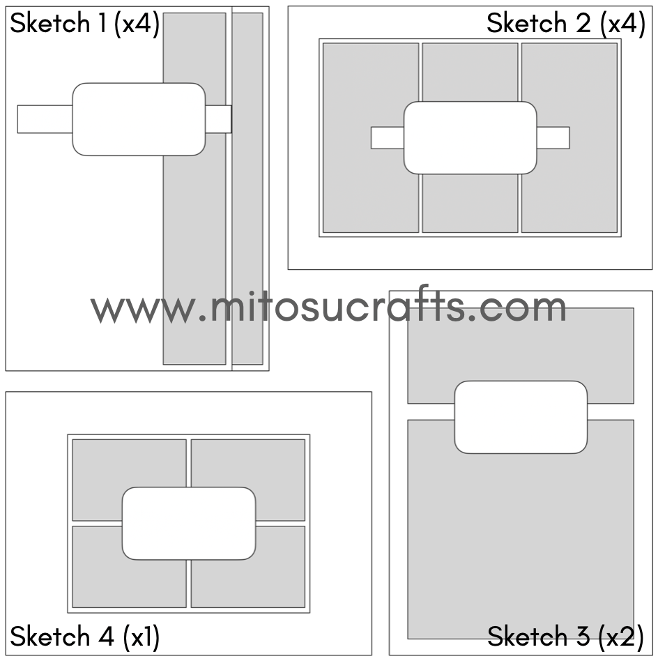 Double Wonder Card Sketches from Mitosu Crafts UK